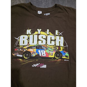 Kyle Busch #18 M&M Men's Size XL Racing Shirt